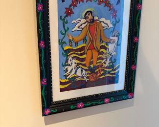 $260. "San Isidoro Labrador"  by  O'Brien, 2001.  19 inches wide by 15 inches high