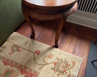 $180. Vintage round table as found 25 inches diameter by 25 inches high.