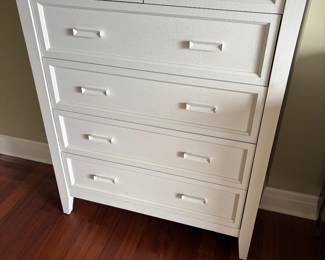 $260.  Six drawer chest measures 36 inches wide by 20 inches deep by 50.25 inches high
