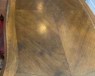 Closer view of the tabletop.