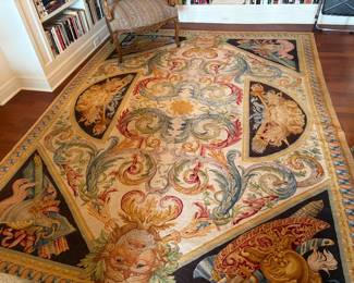 $1600. Custom wool rug. 10‘2“ by 7‘6“.