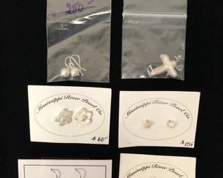 Assorted Sterling Silver Mississippi River Pearl