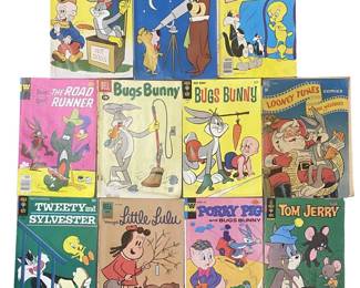 11pc Vintage Cartoon Comic Book Collection