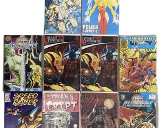 10pc Vintage Action Comic Collection