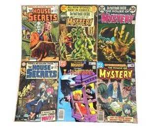 6pc Vintage The House of Secrets/Mystery Comics