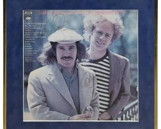 Signed Simon & Garfunkel's Greatest Hits Vinyl