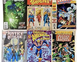 6pc Vintage DC Comic Collection
