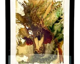 Salvador Dali Limited Lithograph “Bucephale"