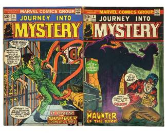 2pc 1970's Journey Into Mystery Comic Books