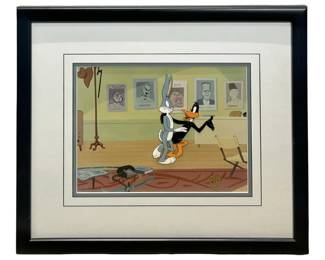 Original “Daffy Duck's Quackbusters" Animation Cel