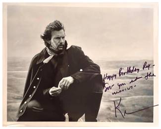 Kevin Costner Autographed Photograph