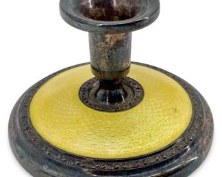 David Anderson Swedish Silver Candle Holder