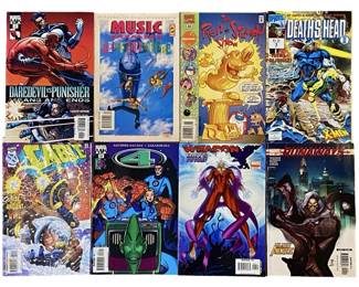 8pc Vintage Marvel Comic Books