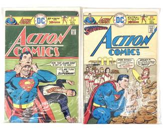 2pc DC Superman Action Comics Set