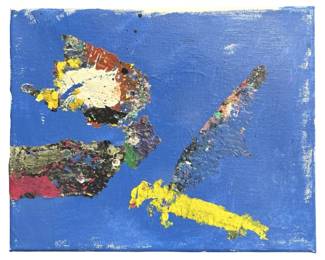 Signed Nadine Leo Abstract Acrylic on Canvas