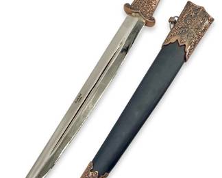 Unique Horse Head Display Knife