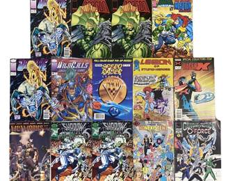 14pc Vintage Action Comic Books