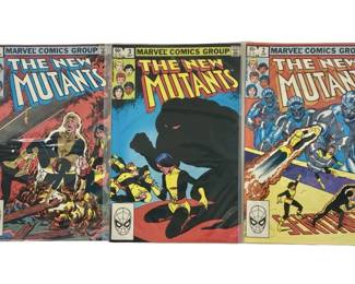 3pc The New Mutants Marvel Comics