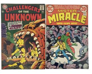 2pc Vintage DC Action Comic Books