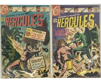 2pc Vintage Hercules Comics