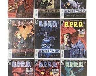 9pc B.P.R.D. Dark Horse Comics Collection