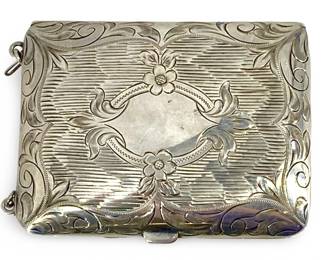 Vintage Sterling Silver Makeup Compact