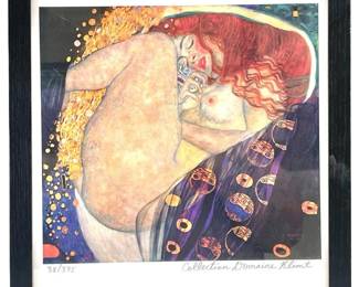 Gustav Klimt “Danae" Limited Giclée