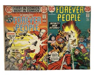 2pc Forever People DC Comic Books