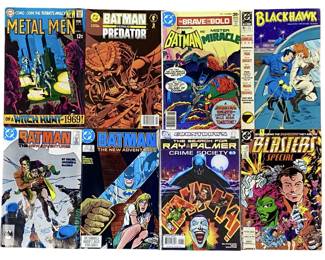 8pc Vintage DC Comic Book Set