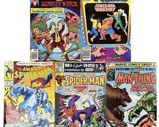 5pc Vintage Marvel Comic Collection