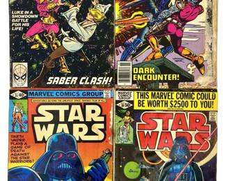 4pc Vintage Star Wars Comic Books