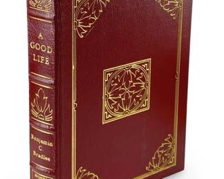 Signed First Ed. Benjamin C. Bradley “A Good Life"