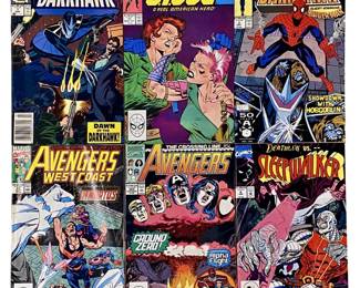 6pc Vintage Marvel Comic Books