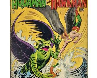 Aquaman & Hawkman DC Comic Book