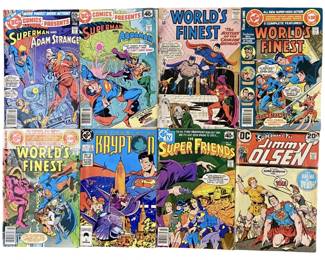 8pc Vintage Superman Comics
