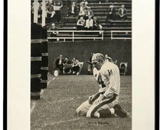Signed Morris Berman “Tittle Toppled" Photograph