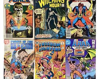 6pc Vintage DC Comic Books