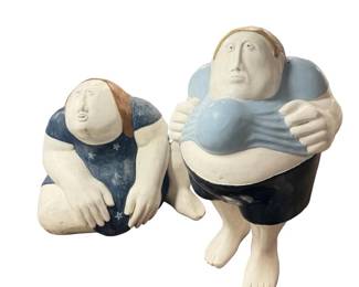 Large Charles Shedden Fiberglass Sculptures