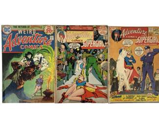 3pc 1970’s Adventure Comics Collection