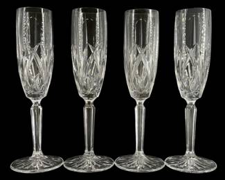 4pc Marquis by Waterford Crystal Wine Flutes