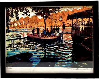 Claude Monet Limited “Le Grenouvillere" Giclee