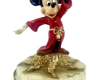 LE Ron Lee ‘96 Fantasia Mickey Mouse Sculpture