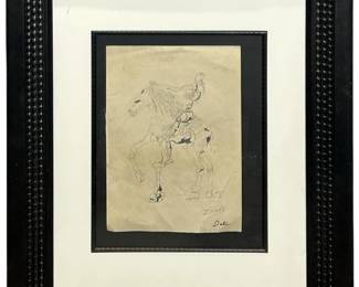 After Dali Pencil Sketch