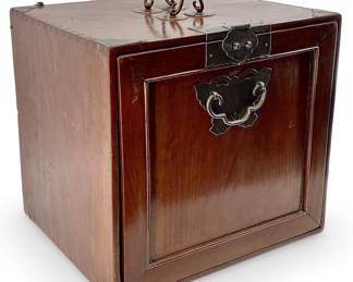 Vintage Chinese Wooden Apothecary