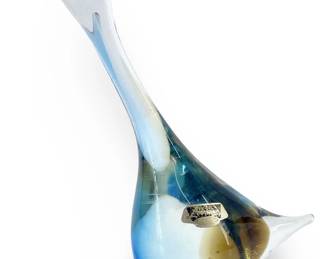 Lorraine Art Glass Bird Sculpture