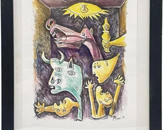Pablo Picasso Limited “Guernica" Lithography