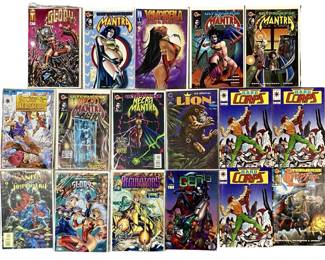 17pc Action Comic Book Collection