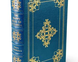 Signed 1st Ed. Paul Theroux Happy Isles of Oceania