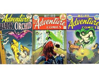3pc 1970’s DC Adventure Comics