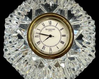 Waterford Lismore Diamond Shape Clock